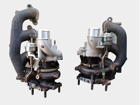 VR38DETT 2011-2026 Nissan GTR Original Japan OEM Turbos with Manifold 10,000km