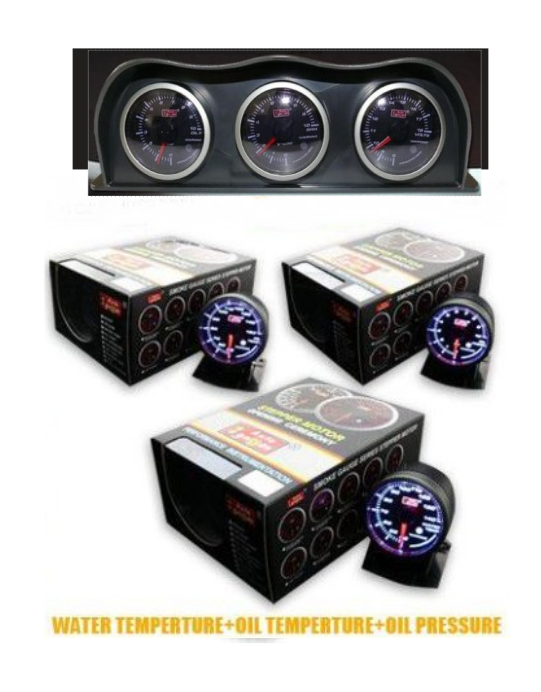 Auto gauges - Water temp, Oil temp, Oil pressure